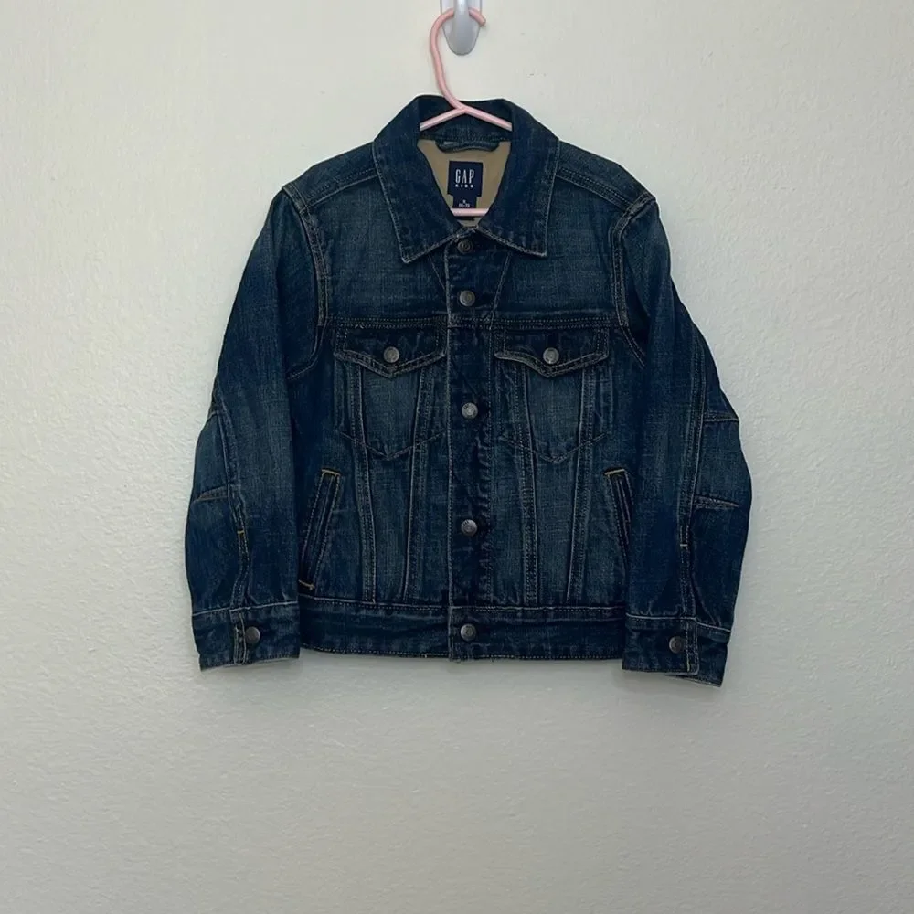 Gap Kids Girl Denim Jean Jacket Sz S(6-7)